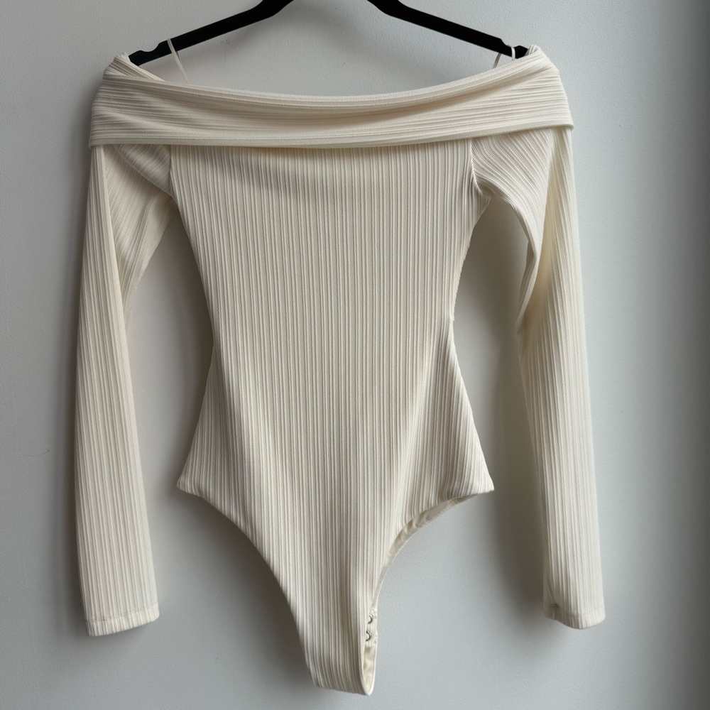 Elka Collective Iman Bodysuit In Ecru - Picture 3 of 9